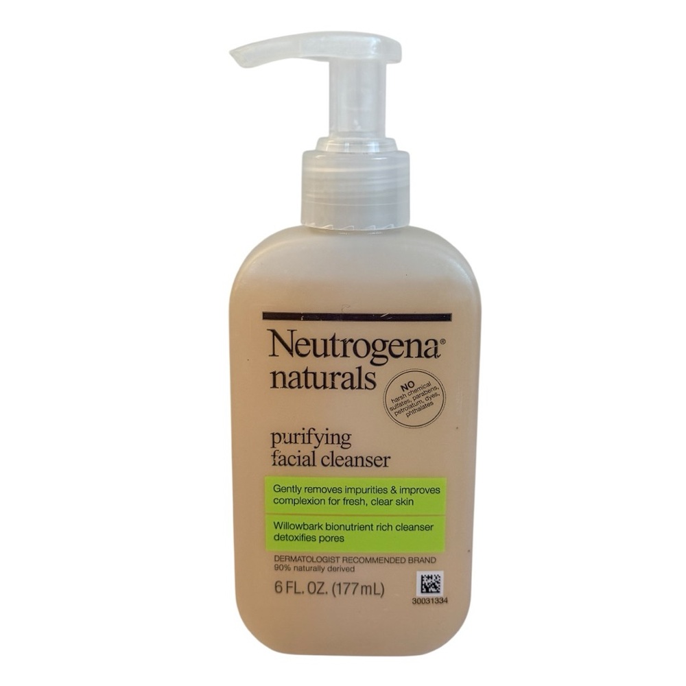 Neutrogena Naturals Purifying Daily Facial Cleanser Face Wash 6 fl oz New - Picture 5 of 5